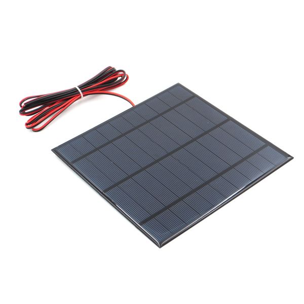 Aoshike 5V 4,5 W Panel Solar epoxi Panel fotovoltaico célula Solar policristalina Mini módulo de energía Solar sistema Solar DIY