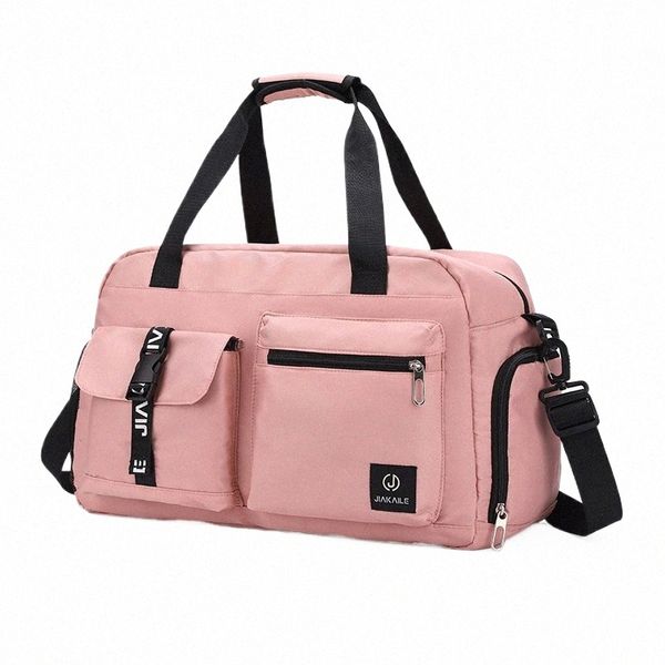 Aottla Mujeres Bolsas de viaje Buena calidad Bolso de hombre Casual Nuevo bolso deportivo para mujeres Lage Bolso de hombro Gran bolso de lona crossbody G1PK #