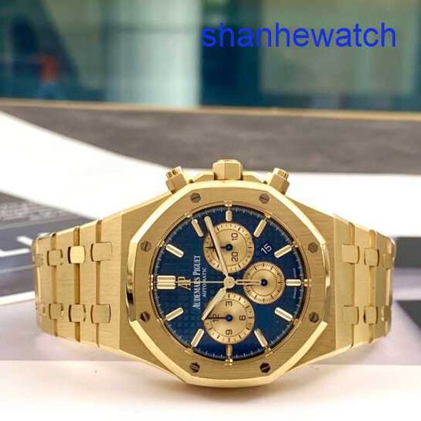 AP ATHLEISUR WROW Watch Royal Oak Series 26331BA OO.1220BA.01 Watch Blue Plate 41 mm Set complet mécanique automatique