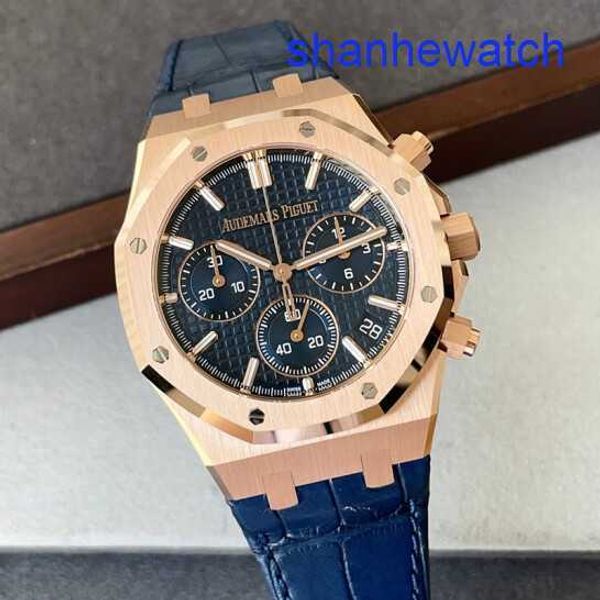 AP Athleisure Wrist Watch Royal Oak Series 26240or Black Face 18K Rose Gold Mens Automatic Mechanical Watch Brand New