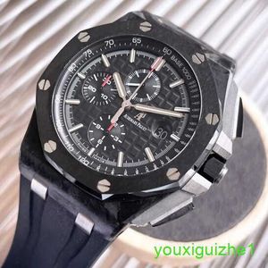 AP Brand Wristwatch Mens Royal Oak Offshore 26400AU Automatique Précision mécanique Date d'appel de secondeté
