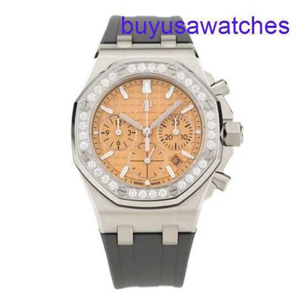 AP Calendar Wrist Watch 26231st.zz.A178CA.01 Royal Oak Offshore Series Précision Steel Set Diamond Automatic Machinery Womens Watch with Card Garantie