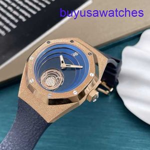 AP Calendar Wrist Watch Royal Oak Concept Series 26630or 18K Rose Gold Manual Mechanical Mens Watch 26630OR.GG.D326CR.01