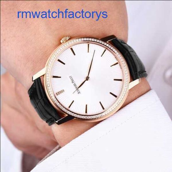 AP Diving Wrist Watch Automatic Mécanique MEAT MONTRE MONTRE SWISS ROSE GOLD ORIGINAL APPLICATIF FOIRMABLE Luxury 15182or.ZZ .A102CR.01