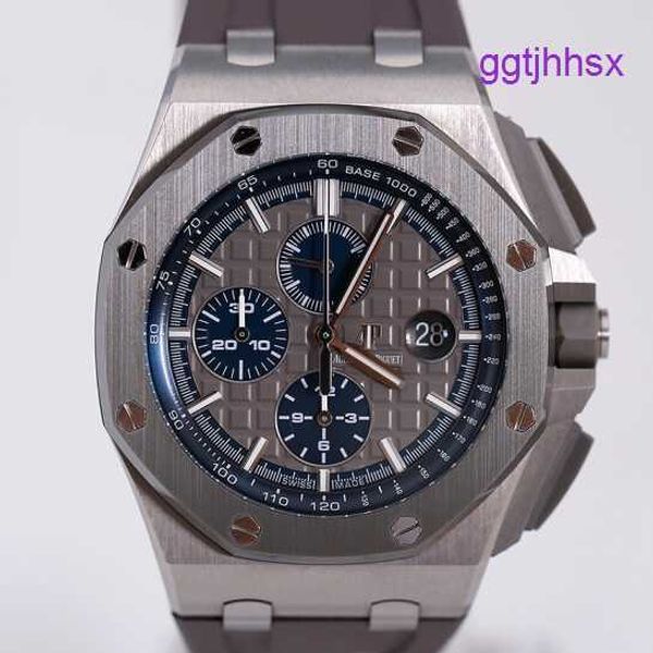 AP Dress Montre-bracelet Epic Royal Oak Offshore 26400IO Montre pour homme Code de synchronisation Machines automatiques Montre de sport célèbre suisse Horloge de luxe Diamètre d'affaires