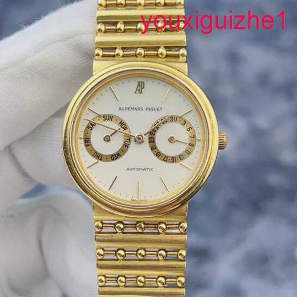 AP Femme Wrist Watch 18K Material Week Calendar Affichage Automatique Mécanique mécanique 33 mm