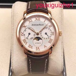 AP Femme Wrist Watch Mens Watch Millennium Automatic Machinery 18K Rose Gold Moon Phase Watch