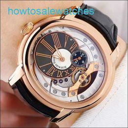 AP LOISIR WRIST Watch Mens Millennium Series Jules Manual / Automatic Mechanical Watch 47mm 15350or.OO.D093CR.01