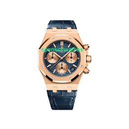 AP Luxury Watches Men's Automatic Watch Audemar Pigue Royal Oak Code de temps traditionnel Automatic Watch Watch 26239or OO D31 FNPU
