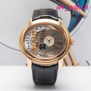 AP MACHINERY WRIST WORD MENS MILLENNIUM Série 47 Dia 18K Rose Gold Material Small Automatic Mechanical Watch 15350OR