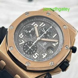 AP Mechanical Watch Pilot Watch Royal Oak Offshore Series Watch Mens 42mm Diameter Automatische mechanische mode Casual heren beroemd horloge