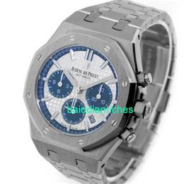 AP Watch Match Automatic Watches Audemar Pigue Royal Oak Chronograph Steel Silver Dial 26315st OO.1256st.01 FNAH