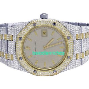 AP Heren Watch Automatic Watches Ladies Audemar Pigue Royal Oak 33mm 18K/Steel Two Tone Diamond Watch FNZV