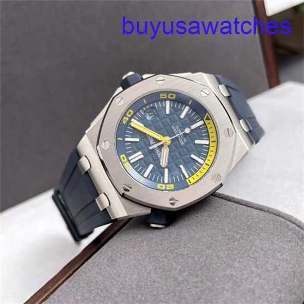 AP Movement Watch Watch Royal Oak Offshore Series Mens 15710st.oo.a027ca.01 Mecánico automático 42 mm Dial Night Glow Reloj Certificado Certificado