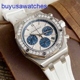 AP Pilot Wrist Watch Royal Oak Offshore Series 26231st Précision Steel Blue Eyes Fashion Fashion Leisure Business Sports Machinery