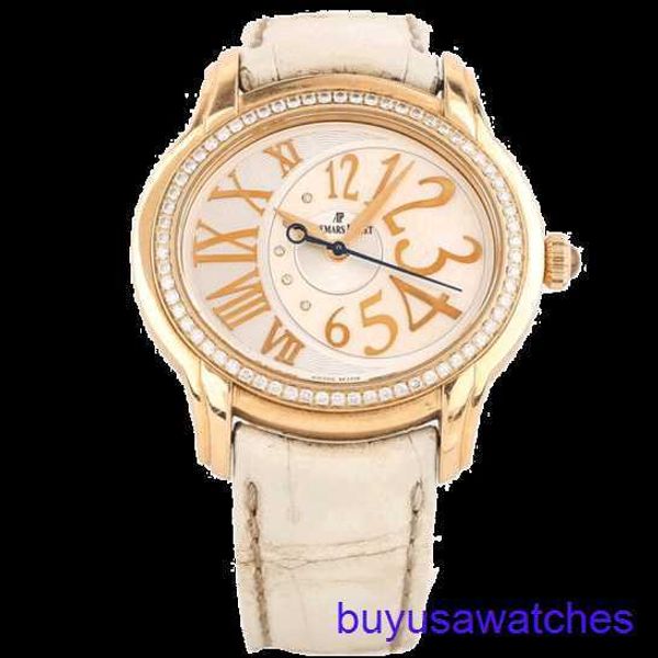 AP Sports Wrist Watch Millennium Série Automatic Machinery Femme 18K Rose Gold Diamond Luxury Watch Localiers Business Swiss Watch 77301or.zz.d015cr.01