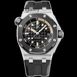 AP Swiss Luxury Watch Ap Royal Oak Offshore Series 18k platina automatisch mechanisch herenhorloge 15720cn polshorloge 15720cn.oo.a002ca.01