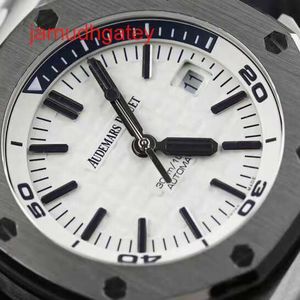 Ap Swiss Luxury Watch Montre pour homme Royal Oak Offshore Series Machines automatiques 15710st A010ca.01 20 Ensemble complet de double bracelet