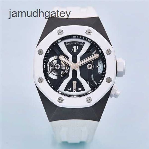 Ap Swiss Luxury Watch Royal Oak Concept Series Modello 26580io Materiale ceramica+titanio Orologio da 42 mm con orologio da polso meccanico manuale