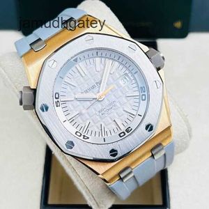 Ap Swiss Montres de luxe 15711ooooa006 Royal AP Oak Offshore Series Desert Yellow Precision Acier/Céramique noire 43 mm Montre mécanique automatique pour homme SL7M