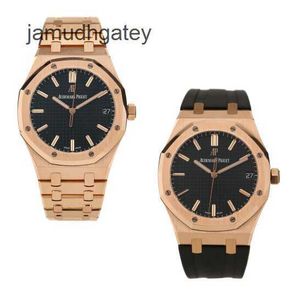 AP Swiss Luxury Wrist Watches Royal AP Oak Series 18K Rose Gold Mechanical Men's Watch ft0191m (correa no original) XSU7