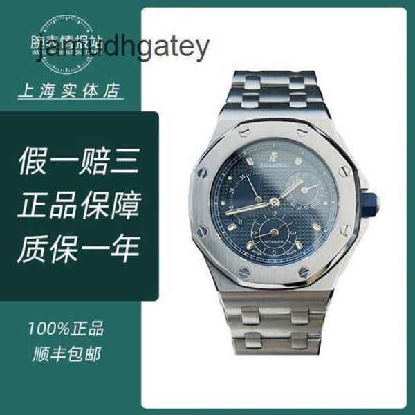Ap Swiss Luxus-Armbanduhren Royal Oak Offshore 25970. Gedenken an die Rückkehr Hongkongs, limitierte Auflage von 100 automatischen mechanischen Herrenuhren mit blauem Zifferblatt, 3 SW4F