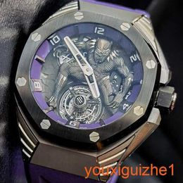 AP Timeless Wrist Watch 26620 IO en 2021 OO D077CA.01 ABBE ROYAL OAK Concept Titanium Metal Ceramic Manual Mécanical Mens Watch 26620IO.OO.D077CA.01