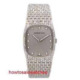 AP Watch Designer Diamond Watch Échelle de platine 18 carats avec ensemble de diamants Mode Manuel Mécanique Montre pour femme Montre de luxe Montre suisse Montre haut de gamme