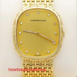 AP Watch Designer Diamond Watch Oak Royal Watch 18k Original Diamond 29mm Diamètre Manuel Mécanique Montre Femme Montre De Luxe De Mode