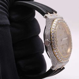 Ap Watches Aps Factory Full Mosonite Diamond 6P11 premium haut de gamme marque chaude personnalisé digne hip hop femme main ensemble lced out mois
