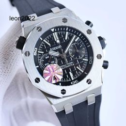 Ap Horloges voor Mannen Hoge Kwaliteit Top Merk Ap Horloge Saffier Automatisch Mechanisch Designer Beweging Multifunctionele Chronograaf Man Montre L378