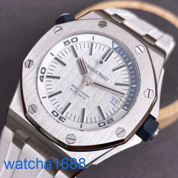 AP Wrist Watch Montre Royal Oak Series Offshore Série Swiss Male Mécanique Automatique MECHICALE 42MM PRÉCISION ACTE