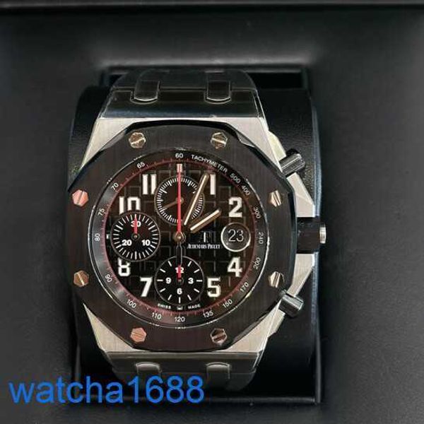 AP WRIST RELOD MONTRE ROYAL OAK OFFSHORE SERIE 26470SO Precision Ceramic Ring Vampire Timekeeping Moda Causal Business Machinery Machinery