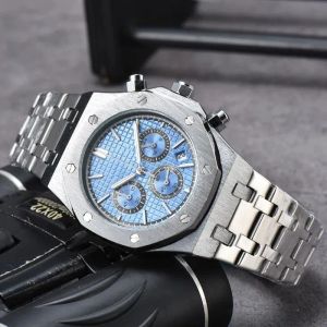 AP Montres Hommes Nouveaux Hommes Montres Six aiguilles Tout Cadran Travail Quartz Saphir Montre De Haute Qualité Top Marque De Luxe Chronographe Horloge bracelet de montre Hommes Mode A019