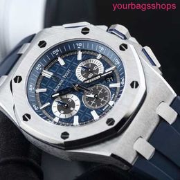 Colección de relojes de pulsera AP Royal Oak Offshore 26480TI OO A027CA 01 Juego de relojes