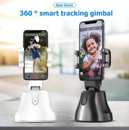 APAI GENIE 360 degrés Auto Suivi Smart Shooting Selfie Stick Face Object Tracking For PO VLog Live Video Phone Holder DHL FR3796399