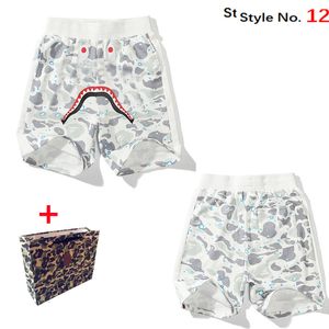 shorts de sport shorts de créateurs pour hommes shorts de bain de requin lumineux inaka Polaires surdimensionnées réfléchissantes sweat-shirts de camouflage pantalons de plage coutures de haute qualité A03