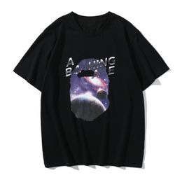 mens t shirt designer t shirts femmes tshirts imprimé requin lumineux Reflective Sakura Limited Edition vêtements Tshirt classique tees graphiques t-shirt top A7
