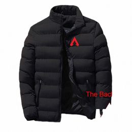 Apex Legends Game Heren Nieuwe Winter Cott Jassen Parka Warm Houden Rits Hoodies Uitloper Slim Fit Jassen Casual Windjack tops X4Gd#