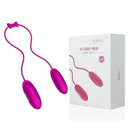 Aphojoy Snaky Vibe 2 Eindtjes Bullets Sex Vibrator Oplaadbare waterdichte 7 modi Strong Vibration Siliconen Luxe paar Vibrator Q19167009