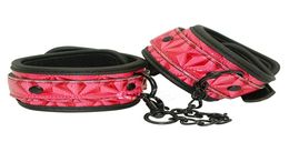 APHRODISIA PU cuir fourrure menottes confortables contraintes outils de bondage outil de flirt pour les débutants jouets sexuels pour couple5033958