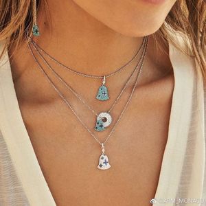 APMM Wind Chime pendentif collier Nouveau dans le luxe fine bijoux chaîne collier pour femmes 18k Gold Plate Heart Designer Fashion Pearl Channel