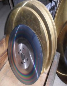 Apol lame de scie en acier rapide de 13 pouces 350 2032mm lame de scie circulaire HSSM42 pour outil de coupe en acier inoxydable entier rainbo7553565