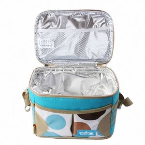 APOLLO BOLSO TERMAL AISLADO bolso refrigerador portátil Lunch Baj Bag Bag Ice Pack Bolsa Termica 600D Foil de aluminio ICE N2CY#