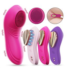 App Bluetooth Remote Dildo Vibrator slipjes CLITORIS Stimulator Volwassen seksspeelgoed Masturbators trillen ei voor paar vrouwen speelgoed