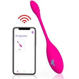 App Control Kegel Electric Shock Vaginale ballen voor vrouwen Clit Stimulatie Vibrator Sekspeelgoed Vrouwelijke masturbatie Vibrerend ei 240320