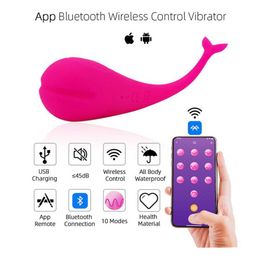 APP téléphone mobile Bluetooth télécommande oeuf sautant produits de sexe pour adultes masseur de point G féminin