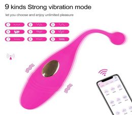 APP culotte télécommande sans fil vibrateur culotte vibrant oeuf invisible portable gode vibrateur G Spot Clitoris jouet pour Q06031880869