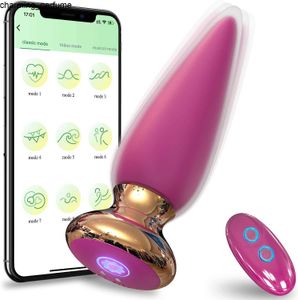 Application Remote Contrôleur anal Butt Vibrator Masseur de la prostate Vibratrice G RECHARGAGE CONTRÔLE DE L'APP
