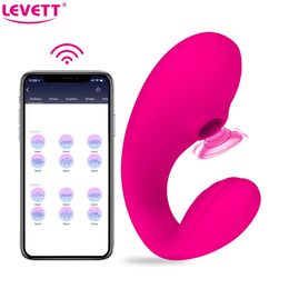App Remote Dildo Zuigen Vibrator Clitoris Sucker Wearable Slipje Vibrators G Spot Anale Clit Koppels Orale Speeltjes Voor Vrouwen 240320